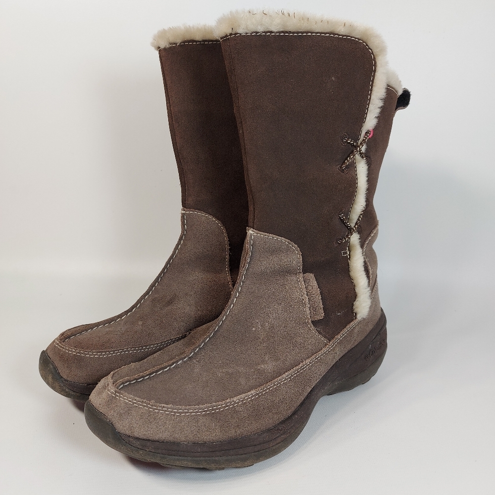 COLUMBIA Delancey Water Resistant Mid Calf Boots, 7.5